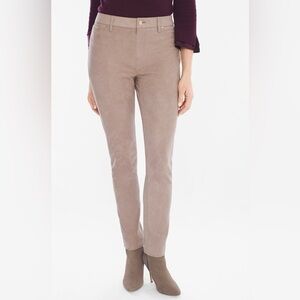 Chicos Faux-Suede Knit Pants size XL/16 - 3